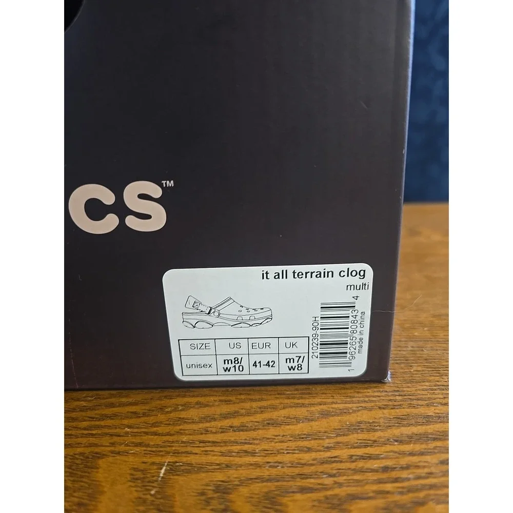 Crocs IT x All-Terrain Clog Pennywise Horror Pack Mens Multi Size 8m‎ & 10 W